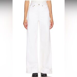 Agolde Dame High Waisted Wide Leg Jeans